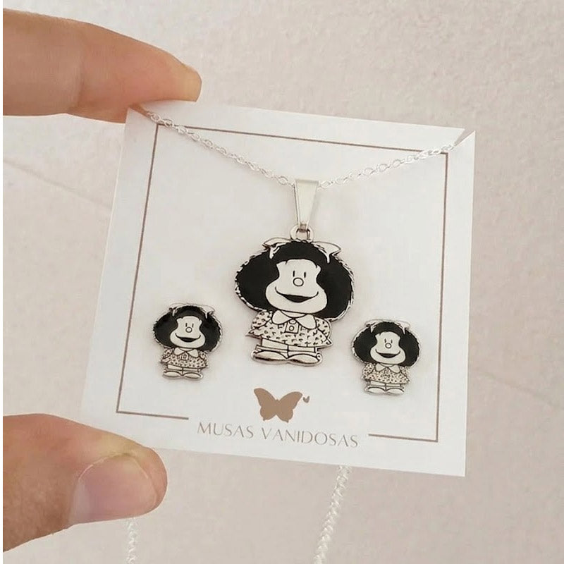 Conjunto Mafalda plata - Musas Vanidosas