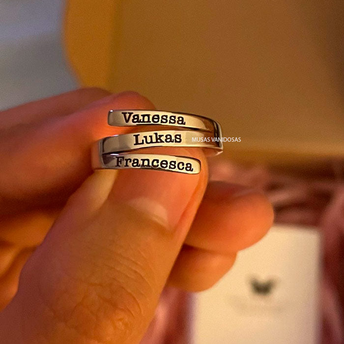 Anillo Emilia – Plata 950