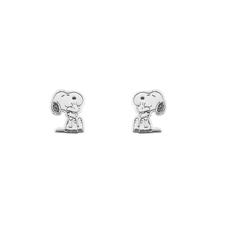Aretes Snoopy amistad – Plata 950