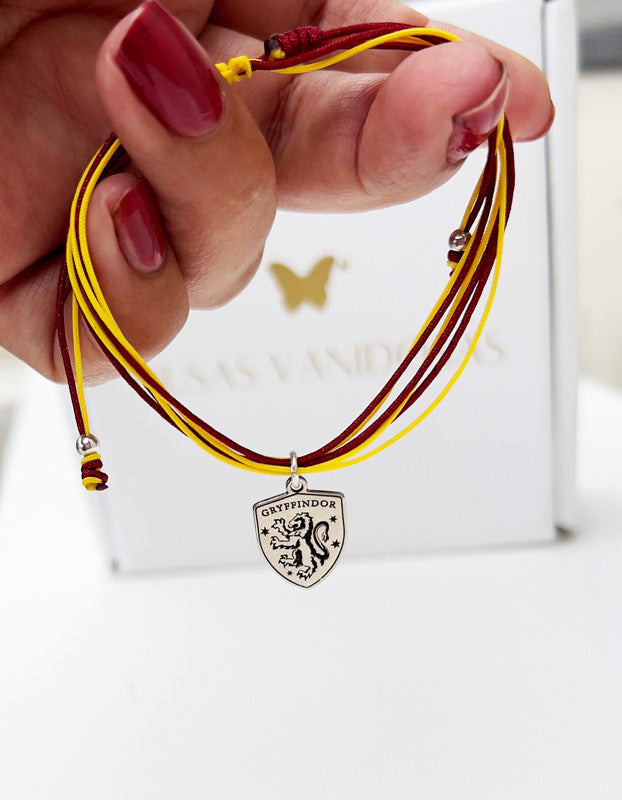 Pulsera inspirada en Harry Potter – Casa Gryffindor