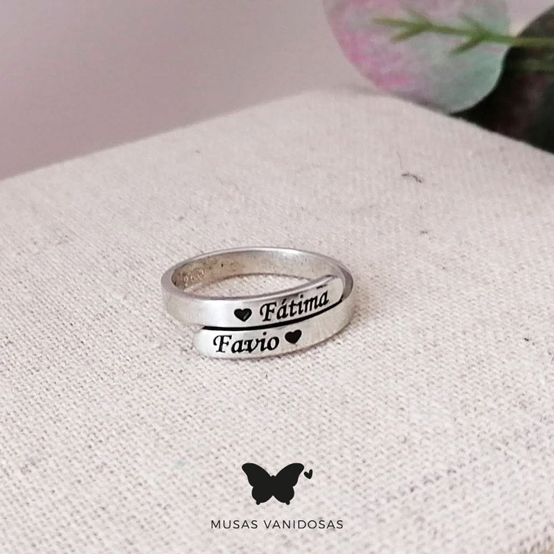 Anillo Maia – Plata 950