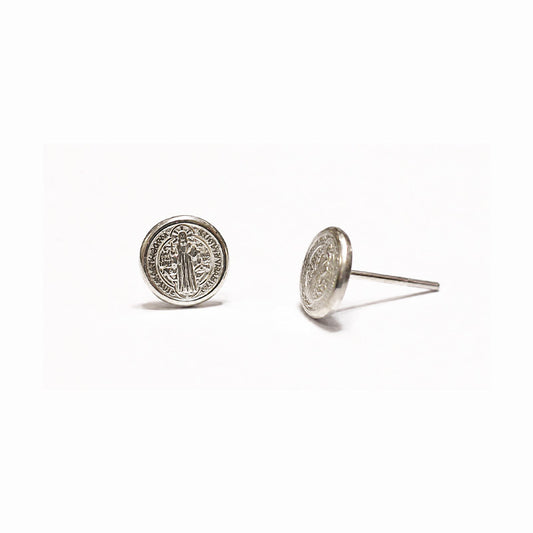 Aretes San Benito de Plata 925