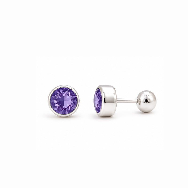 aretes-circonia-5mm-plata-950-seguro-rosca-morado