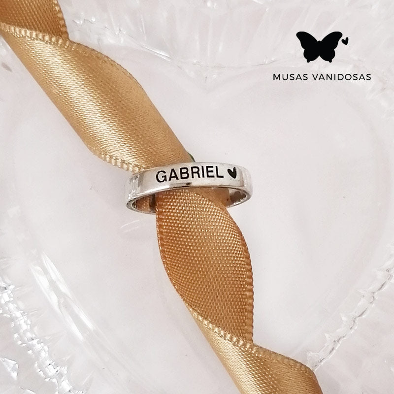 Anillo Gabriel - Plata 950