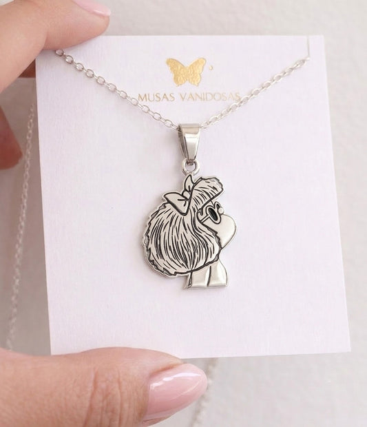 Collar Mafalda en Plata 950
