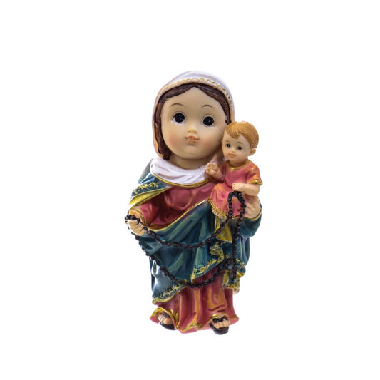 Virgen del Rosario Infantil (10 cm)