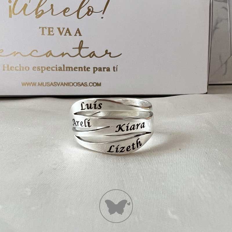 Anillo Angeles – Plata 950
