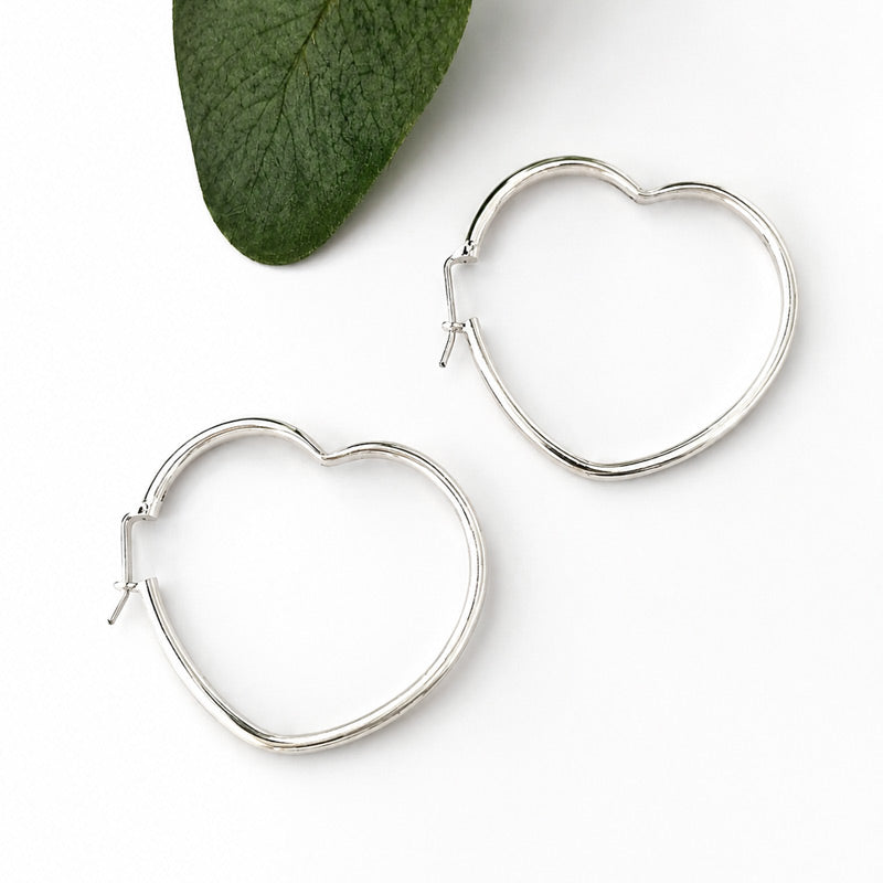 Argollas Corazón de Plata 950