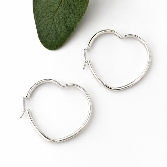 Argollas Corazón de Plata 950