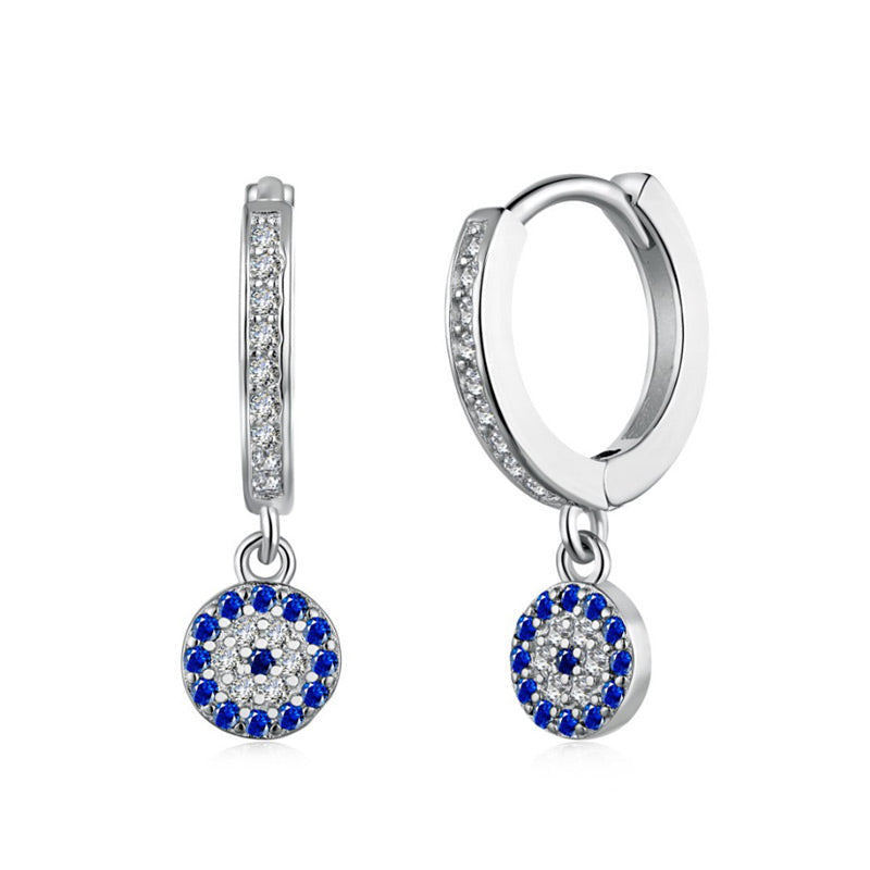 arete ojo turco plata 925