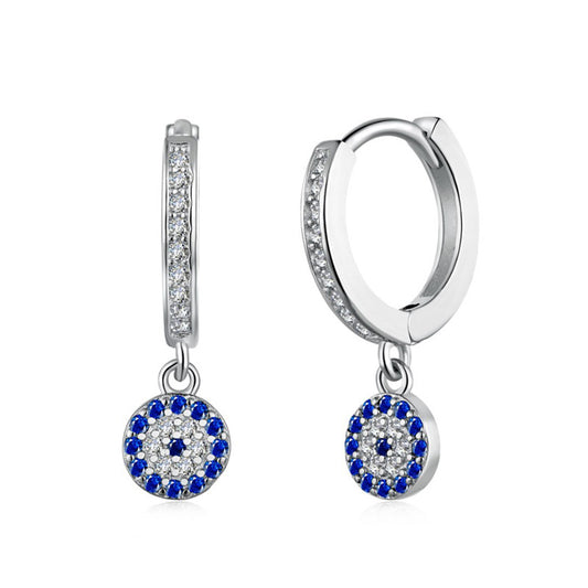 arete ojo turco plata 925