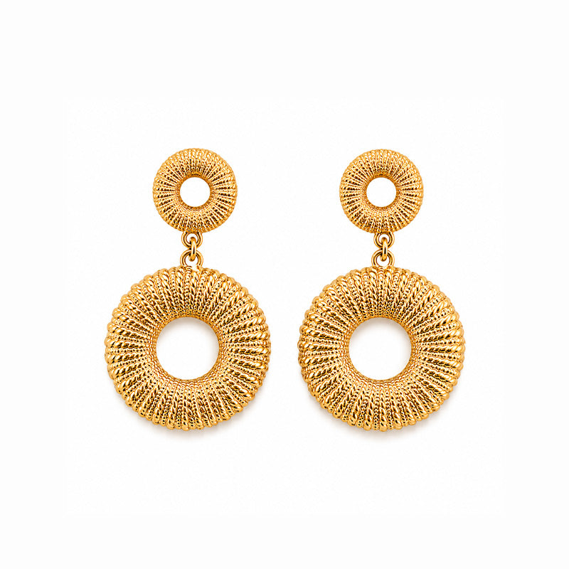 Aretes Soleil Dorados