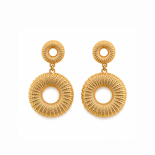 Aretes Soleil Dorados