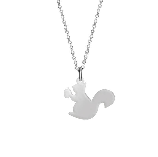 Collar Ardilla en Plata 950
