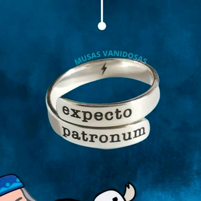 Anillo Expecto Patronum - Plata 950