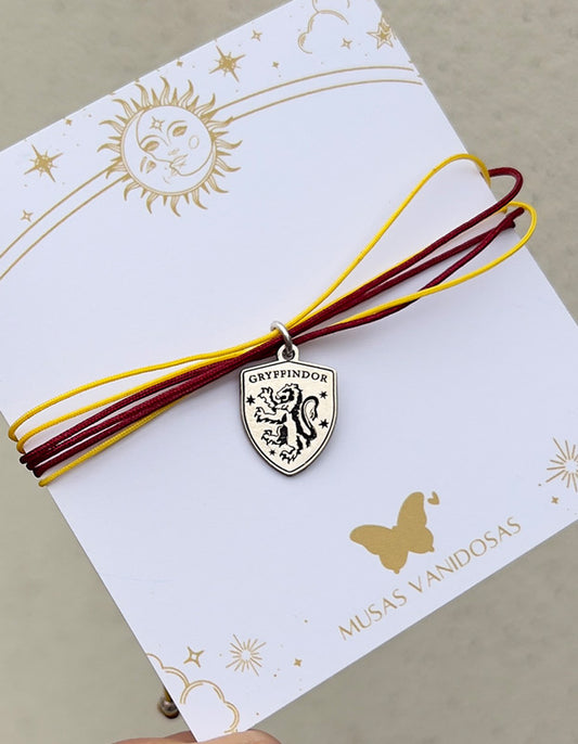 Pulsera inspirada en Harry Potter – Casa Gryffindor