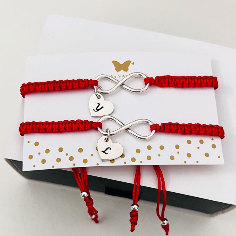 Pulseras Infinito para Pareja – Plata 950