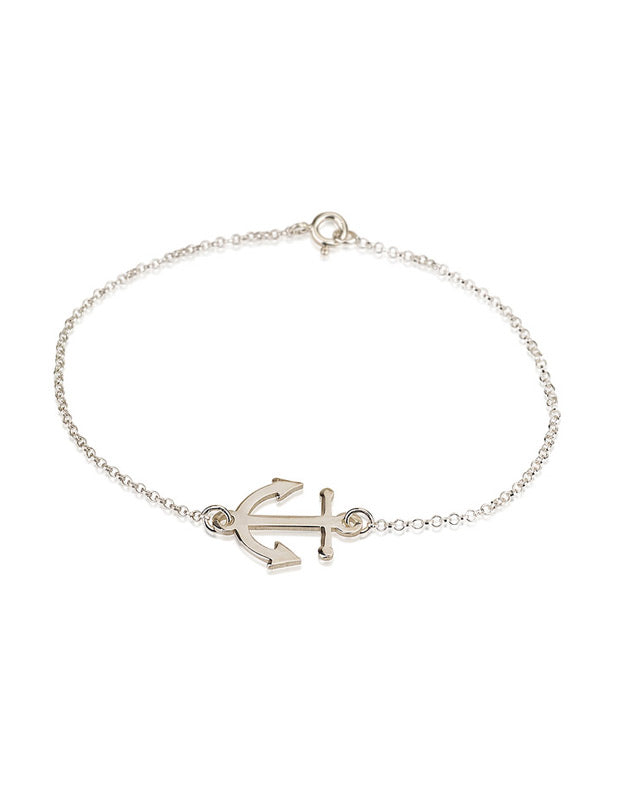 Pulsera ancla- Plata 950