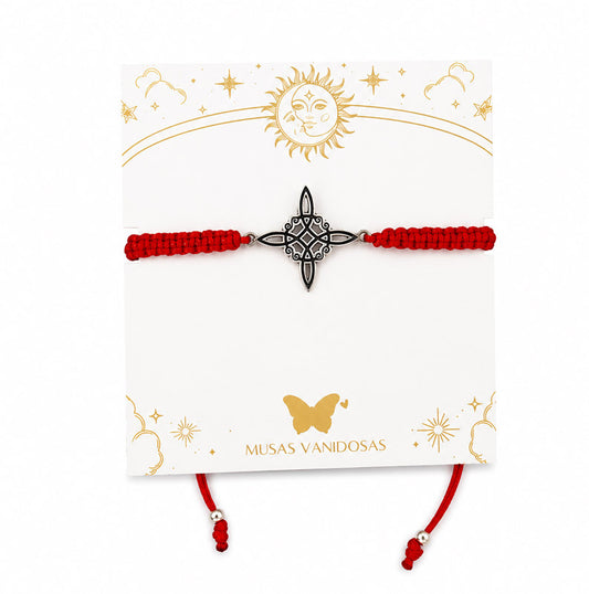 Pulsera Nudo de Bruja Plata 950 - Musas Vanidosas