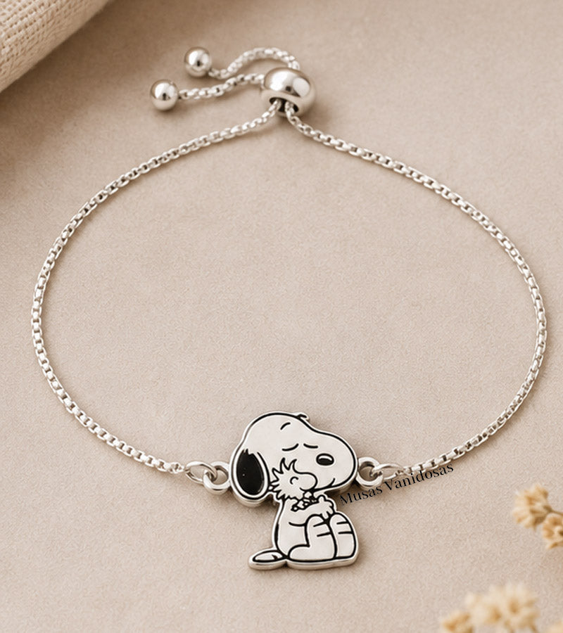 pulsera-snoopy-woodstock-plata-950-musas-vanidosas