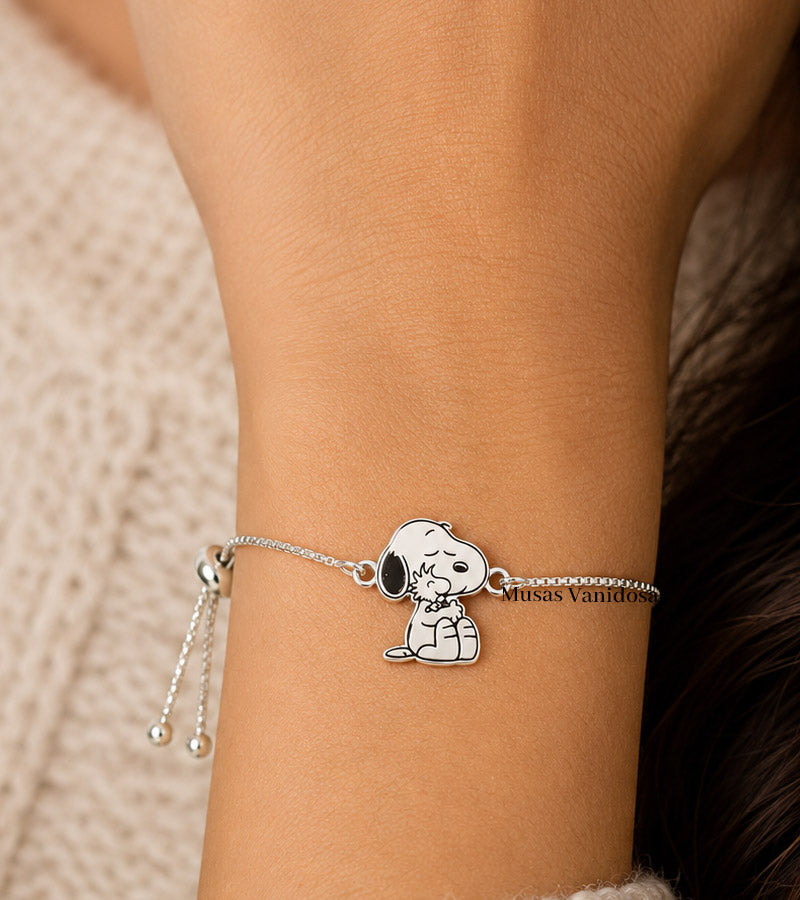 pulsera-snoopy-emilio-plata