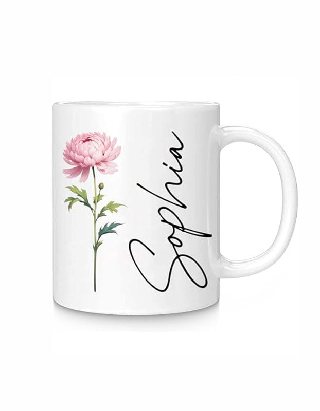 Taza con nombre personalizada – Regalo especial Día de la Mujer