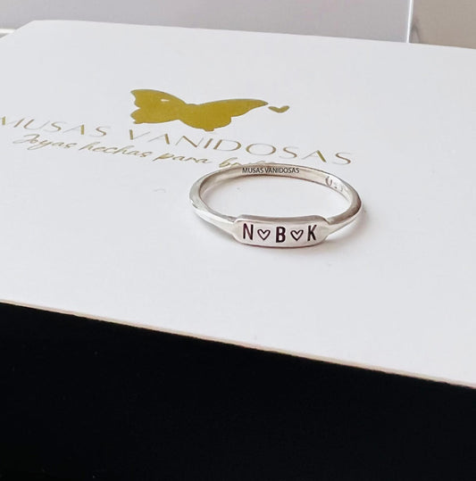 Anillo Mini - Plata 950