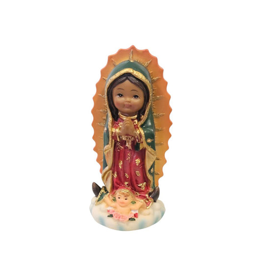 Virgen de Guadalupe Infantil (14 cm)