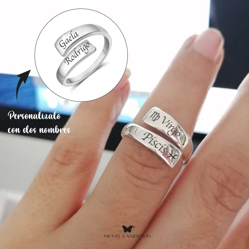 Anillo Leo – Plata 950