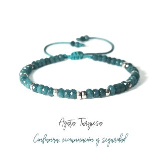 Pulsera Agata Turquesa